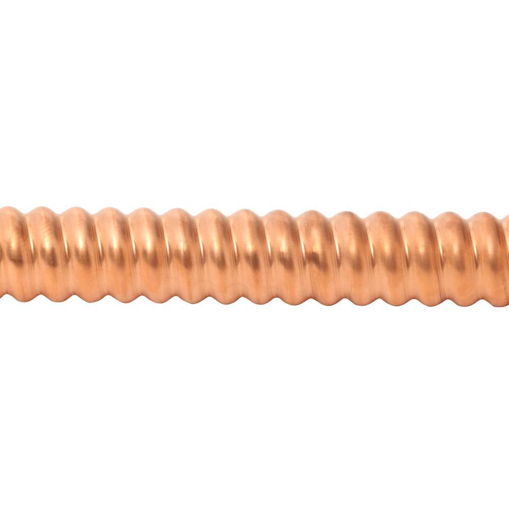 3/4 in. Nominal Female Sweat x 3/4 in. Nominal Male Sweat x 24 in. Copper Water Heater Connector (7/8 in. O.D.) - Super Arbor