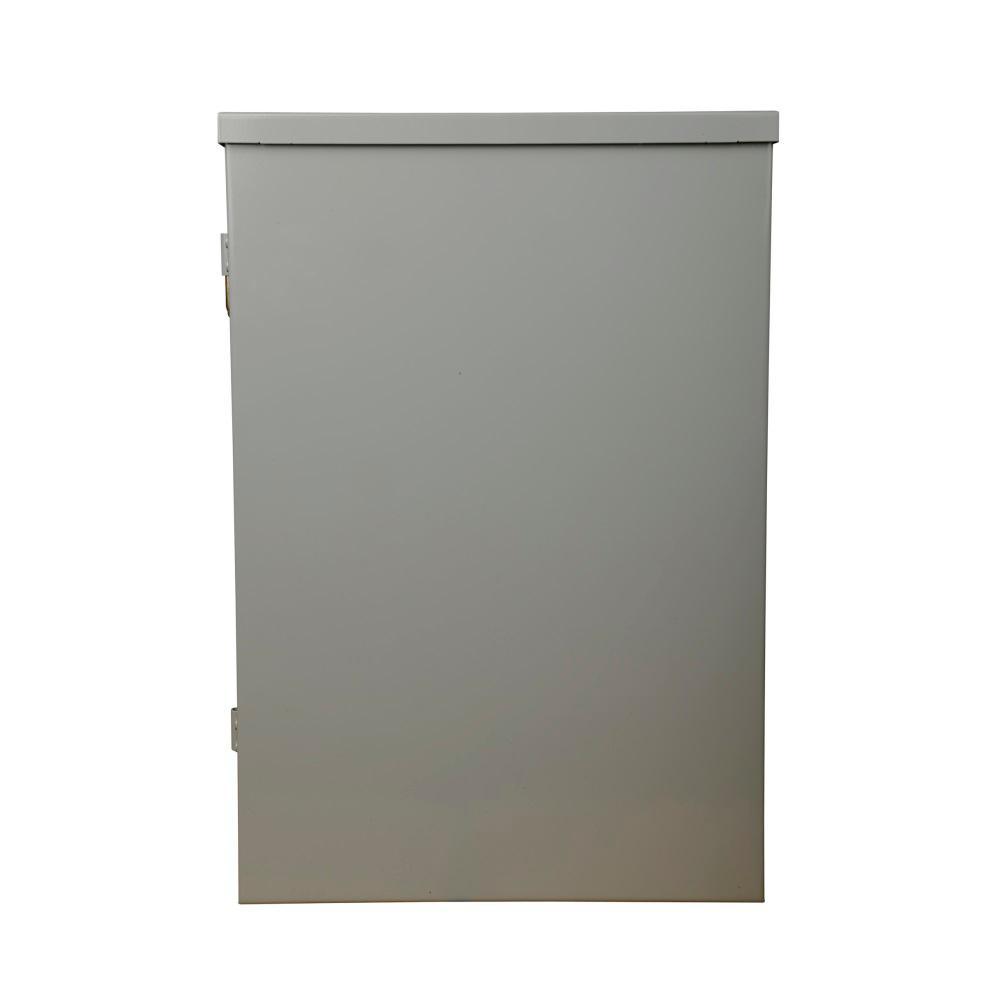 BR 100 Amp 16-Space 24-Circuit Outdoor Main Breaker with NEMA 3R Cover - Super Arbor