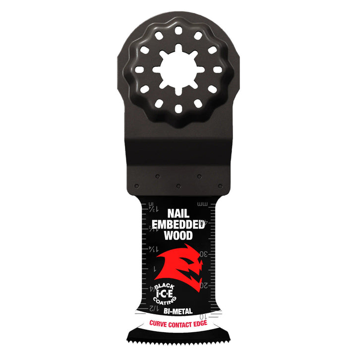 Diablo Starlock Bi-Metal Oscillating Blade for Nail-Embedded Wood 1-1/4" 10/Pack