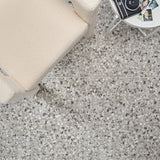 Kobe Flakes Smoke Gray 24x24 Terrazzo Look Matte Porcelain Tile - Lux Tile