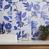 Angela Harris Wilder Portobella Decor 8x8 Mural Matte Porcelain Tile