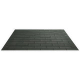 Seaside Ash Gray Crackled Glossy Ceramic Tile - 4x8