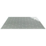 Seaside Steel Blue 4x8 Crackled Glossy Ceramic Tile - Tilebar
