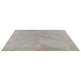 Lux Tile New Rock Fumo Light Gray 4x21 Chevron Matte Porcelain Tile