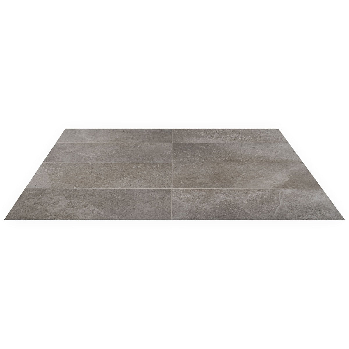 Lux Tile New Rock Fossil Dark Gray 12x24 Matte Porcelain Tile