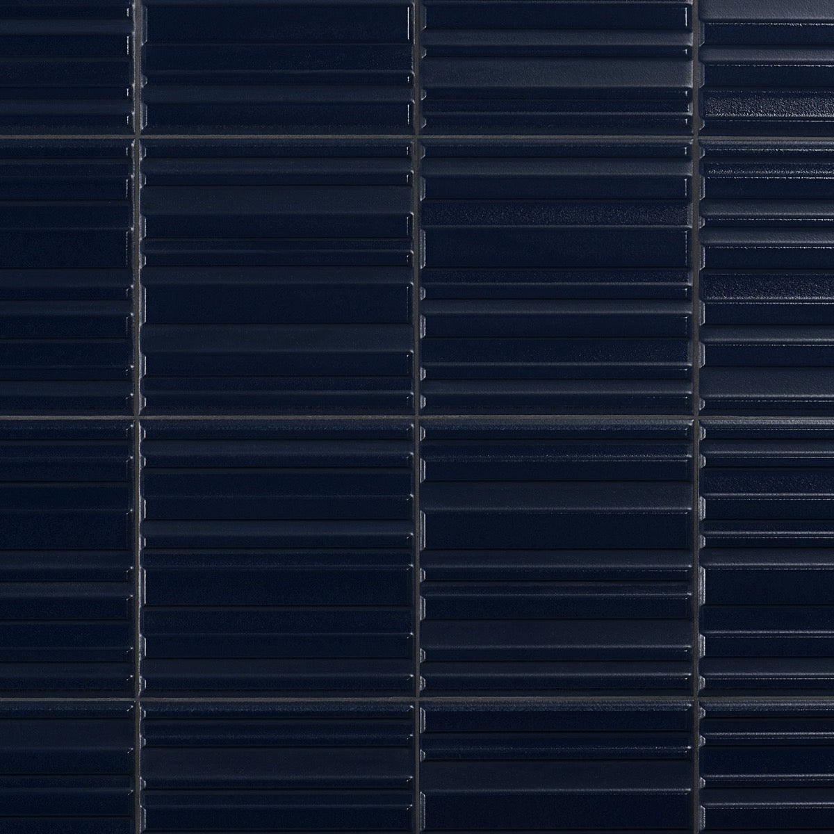 Sydney Blue 8x16 3D Glossy and Matte Ceramic Wall Tile