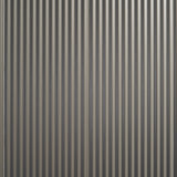 Mod Smoke Gray 12x36 3D Fluted Matte Ceramic Tile - Lux Tile