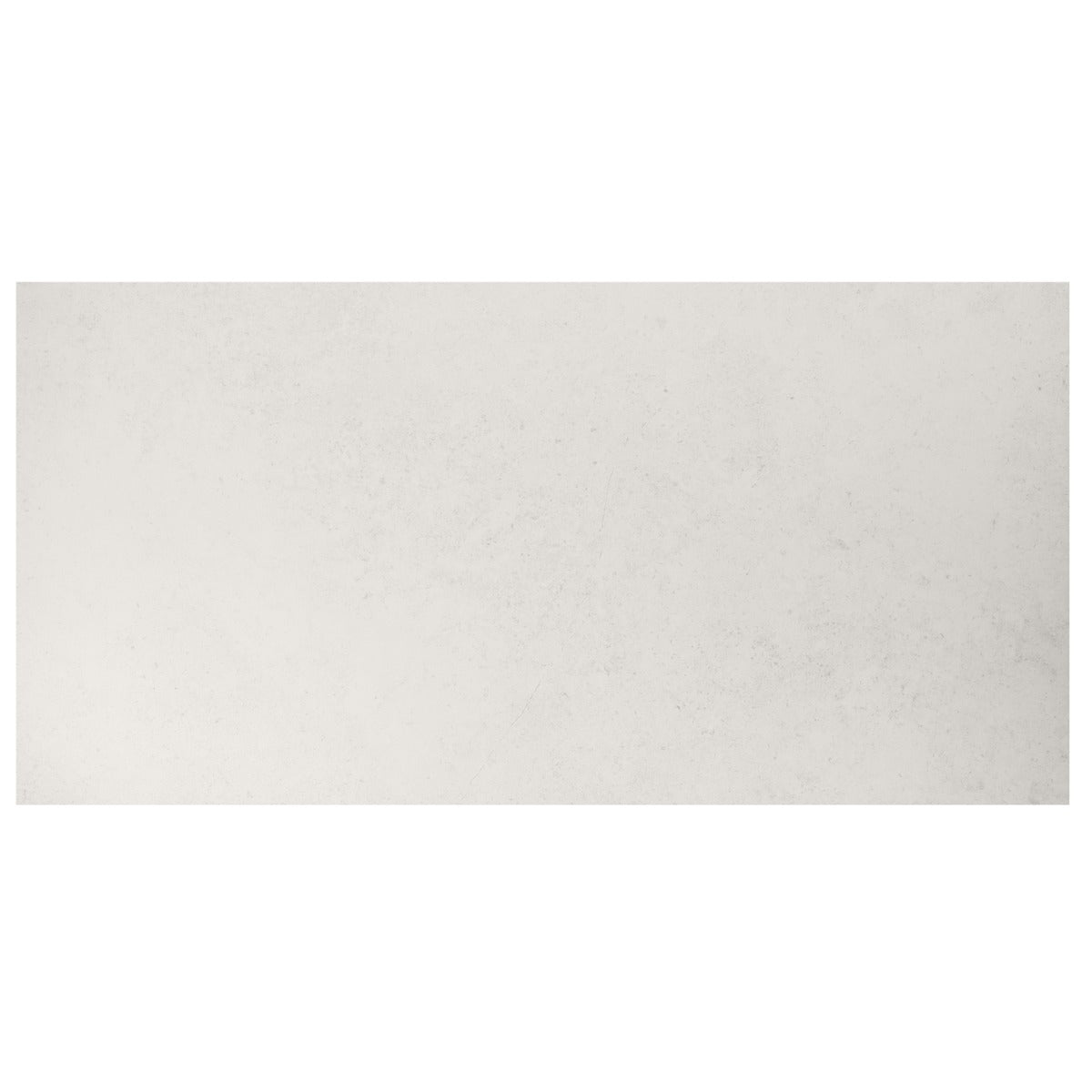 Lux Tile New Rock Perla White Matte Porcelain Tile 24x48
