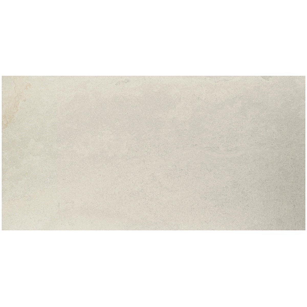 Acadia Linen White 24x48 Matte Porcelain Tile - Limestone Look