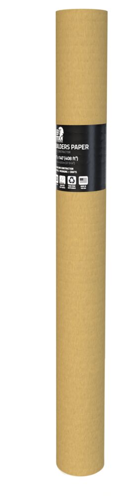 Grip-Rite 35 in. x 140 ft. Brown Rosin Paper, 2 mm