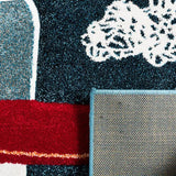 Safavieh Carousel Kids Planes 3 x 5 Navy/Ivory Indoor Kids Throw Rug