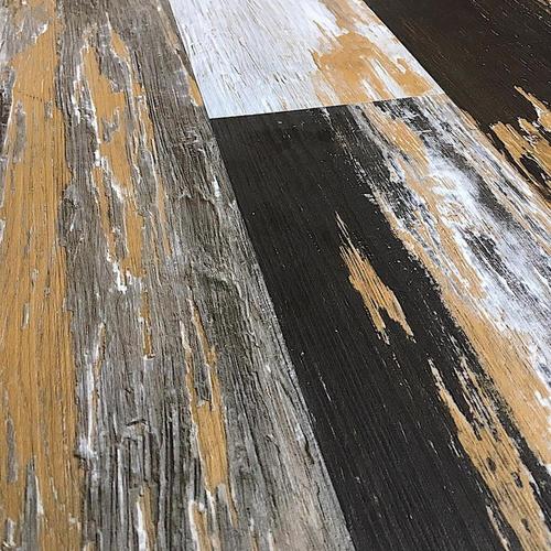 Deco Products Colors 20-Piece 6-in x 36-in Old Blue Sea Mixed Luxury Vinyl Plank Flooring - Super Arbor