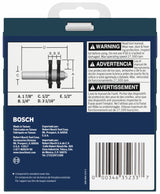 Bosch 1-7/8-in Carbide-Tipped Tongue and Groove Router Bit