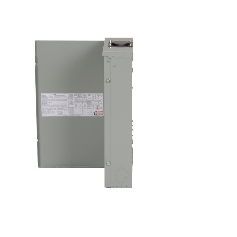 Eaton Type BR 200-Amp 8-space load center - interior view