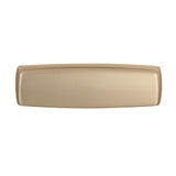 Amerock Kane 3-3/4-in (96mm) Center to Center Golden Champagne Rectangular Cup Drawer Pull