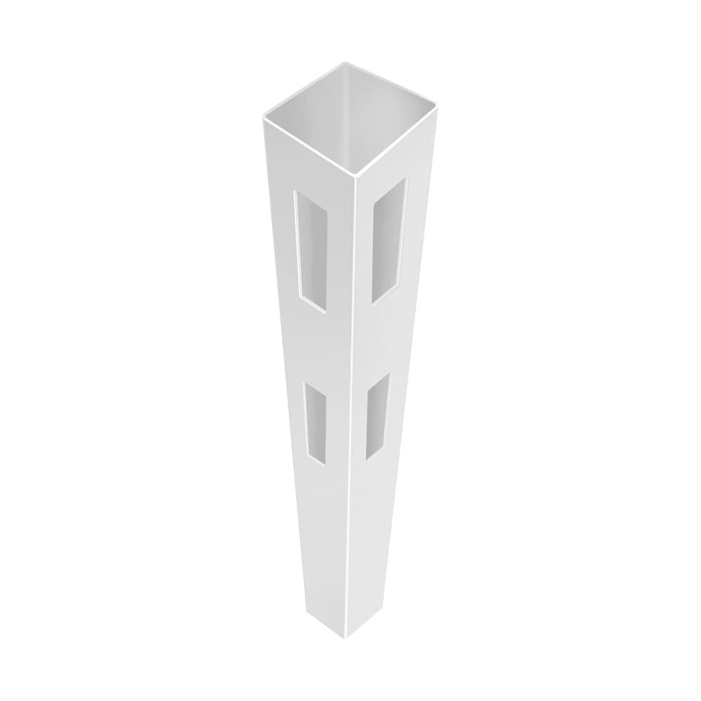 Freedom Post and Rail 5-ft H x 5-in W White Vinyl Corner Fence Post (Unassembled)