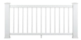 TimberTech Classic Composite RadianceRail White Composite Deck Rail Kit