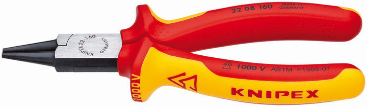 KNIPEX 6.55-in Insulated Round Nose Pliers