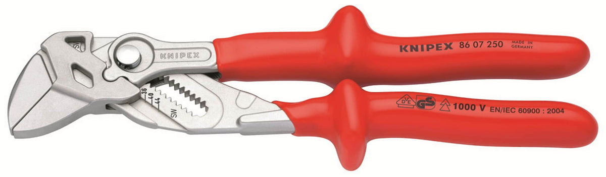 KNIPEX 10.5-in Insulated Tongue-and-Groove Pliers