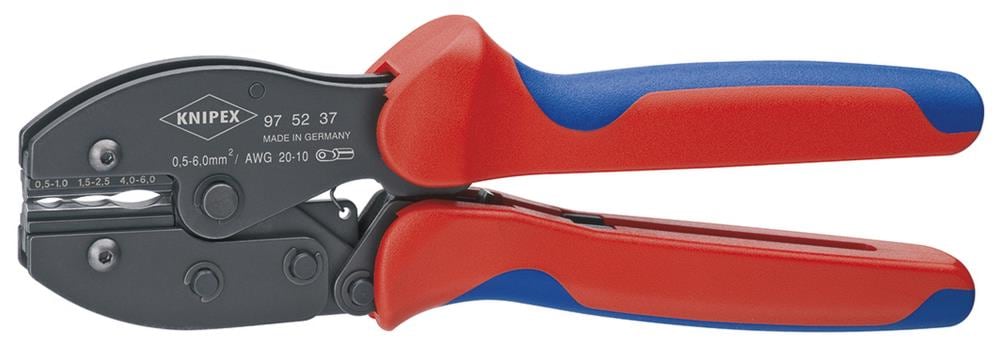 KNIPEX 8.55-in Crimping Pliers, 97 52 37
