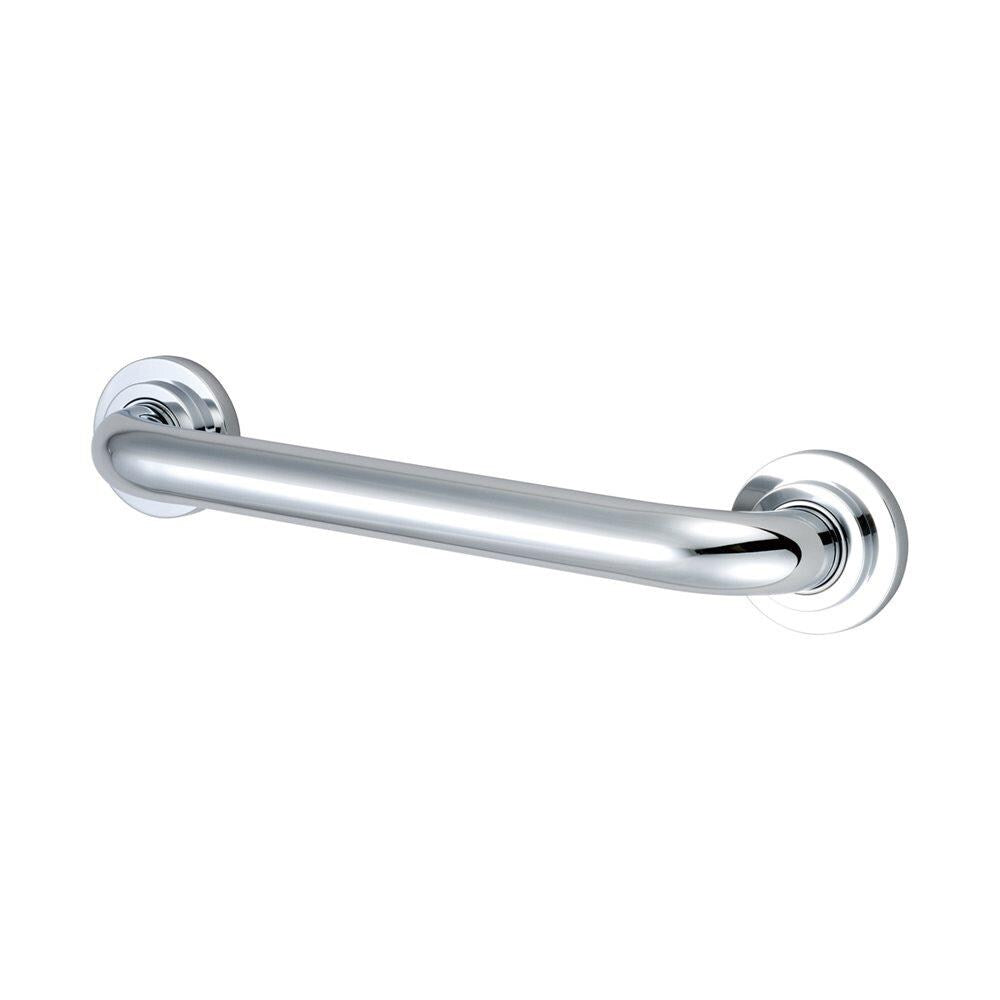Elements of Design Manhattan 12-in Chrome Wall Mount ADA-Compliant Grab Bar