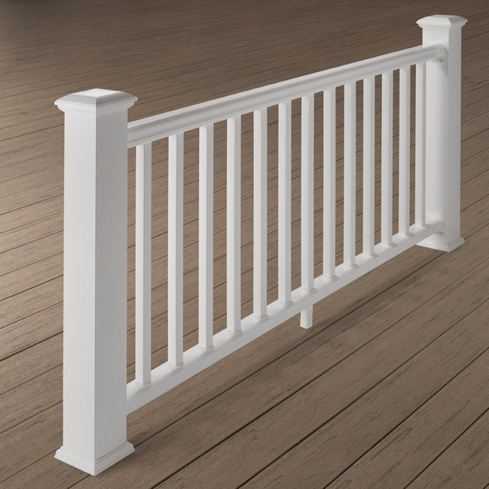 TimberTech RadianceRail Express 6-ft x 36-in Black Composite Deck Rail Kit