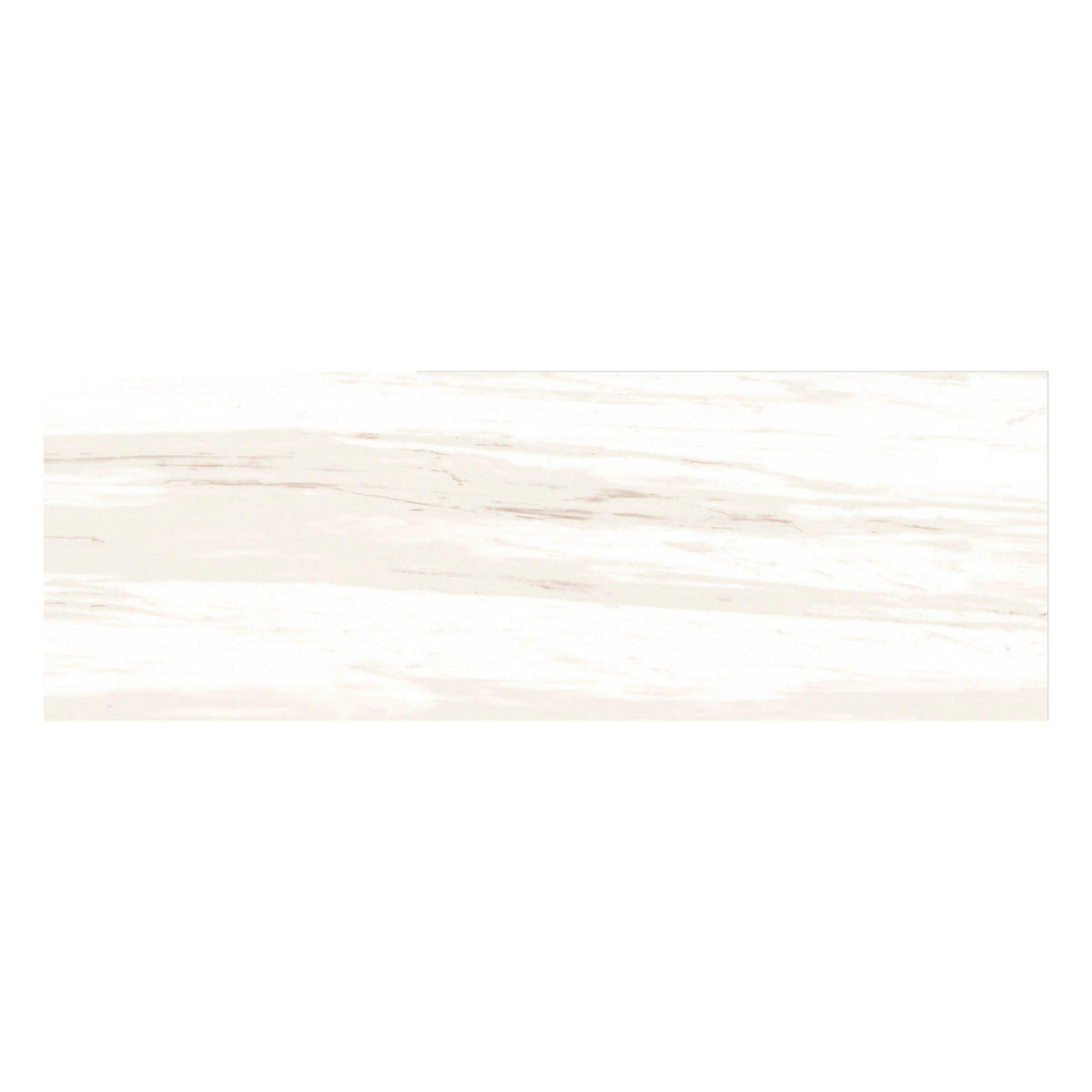 San Giorgio Belucci Bianca Polished Ceramic Tile, 6 x 18 - High Gloss Wall Tile