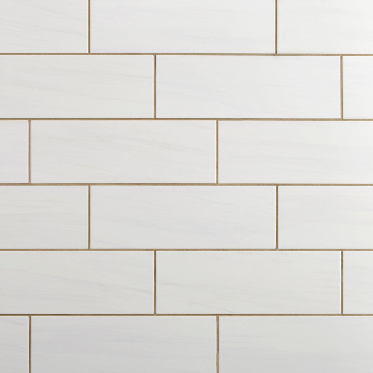 San Giorgio Belucci Bianca Polished Ceramic Tile, 6 x 18 - High Gloss Wall Tile