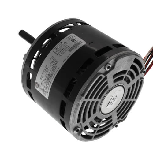 Heil Quaker (ICP) 1013341 blower motor - side view (Voltage: 115V; Horse Power: 1/2)