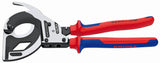KNIPEX 12.5-in Cutting Pliers, 95 32 320 Ratcheting Cable Cutter