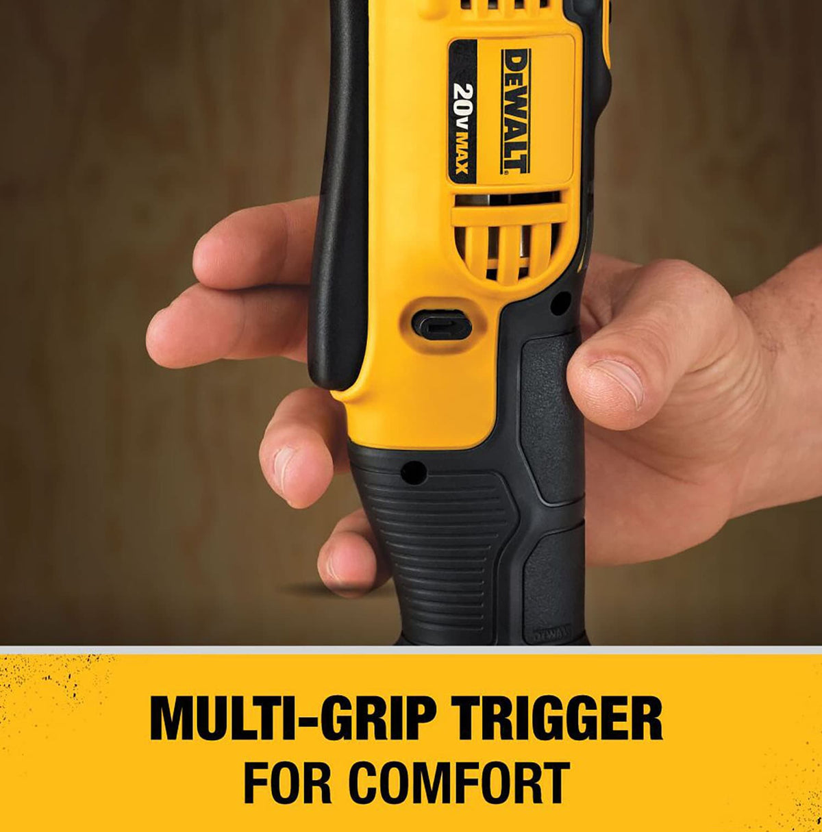 DEWALT 20-Volt MAX 3/8-in Right Angle Cordless Drill/Driver, DCD740B