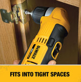 DEWALT 20-Volt MAX 3/8-in Right Angle Cordless Drill/Driver, DCD740B