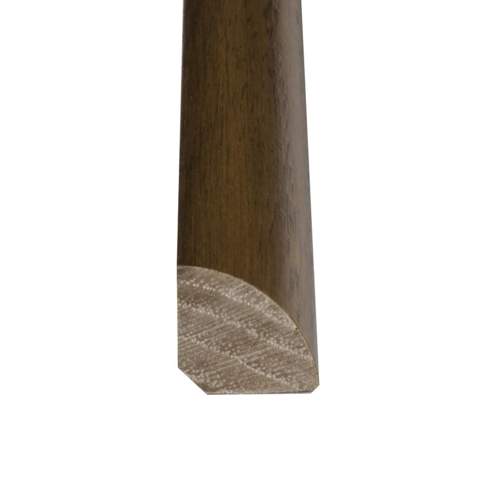 Flexco 0.75-in x 78-in Honey Gravel Solid Wood Floor Quarter Round