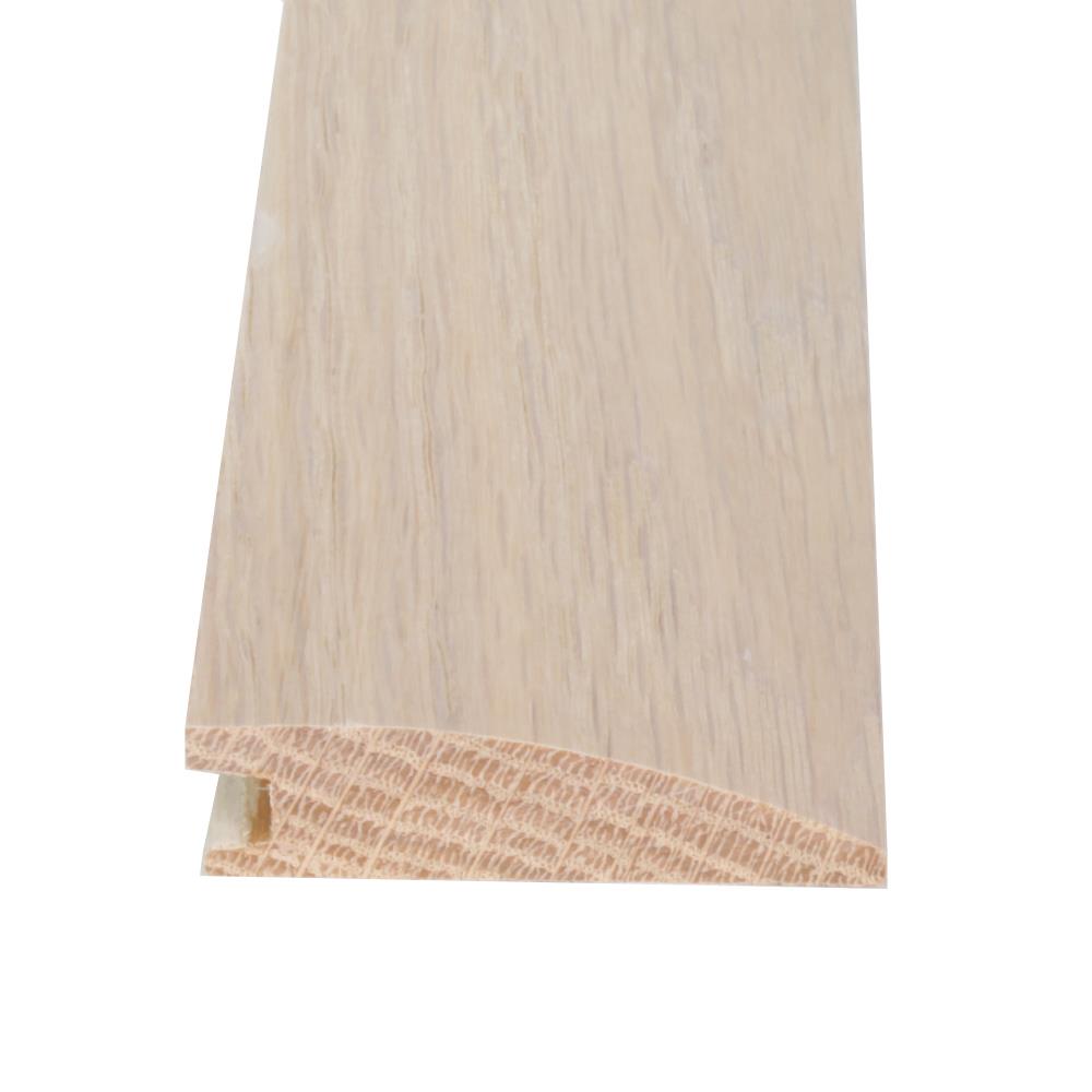 Flexco French Oak Terassa 0.5-in T x 2-in W x 78-in L Solid Wood Reducer