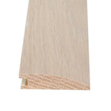 Flexco French Oak Terassa 0.5-in T x 2-in W x 78-in L Solid Wood Reducer