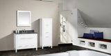 Avanity 43-in Gray Quartz Bathroom Vanity Top with Rectangular Undermount Sink and Backsplash