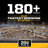 DEWALT 12V/18V/20V MAX Water-Resistant Cordless Jobsite Radio, DCR018