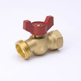 3/4 in. Brass FIP x MHT No-Kink Hose Bibb