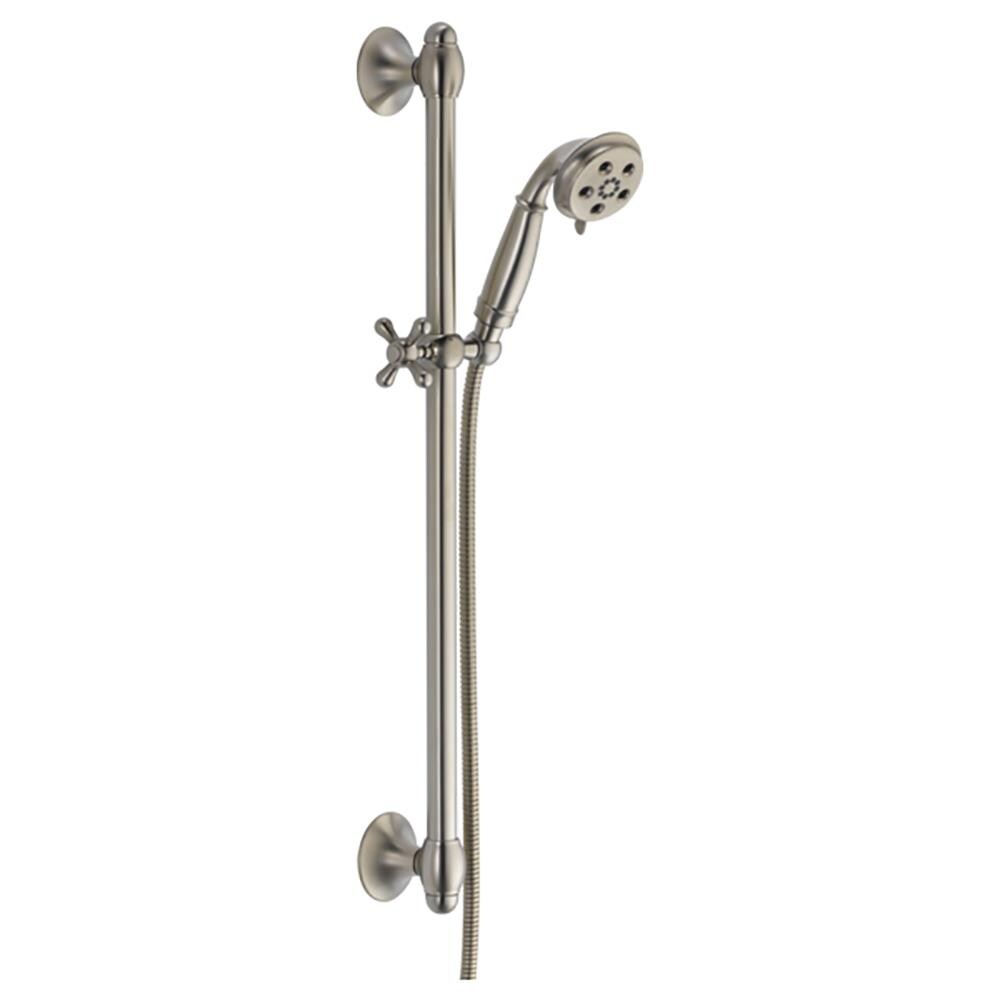 DELTA Cassidy Stainless 2-Spray Shower Bar System (Valve Included)