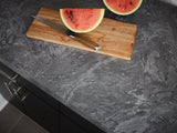 Formica Brand Laminate Premiumfx 48-in W x 96-in L Silver Galaxy Slate Scovato Laminate Sheet
