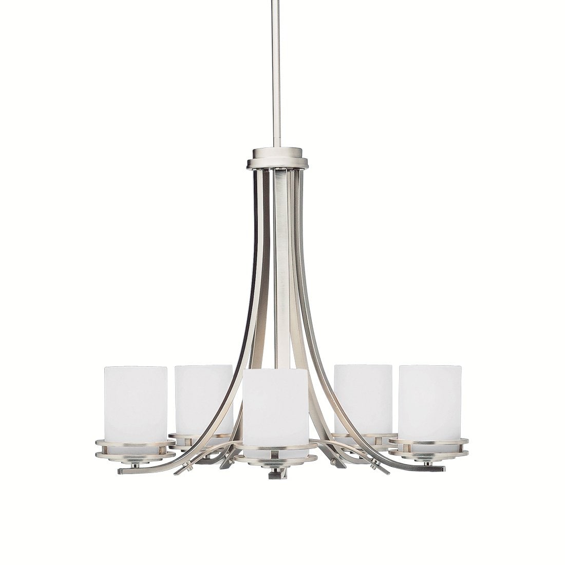 Kichler Hendrik 5-Light Brushed Nickel Transitional Chandelier