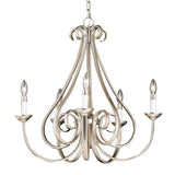 Kichler Dover 5-Light Brushed Nickel Traditional Chandelier