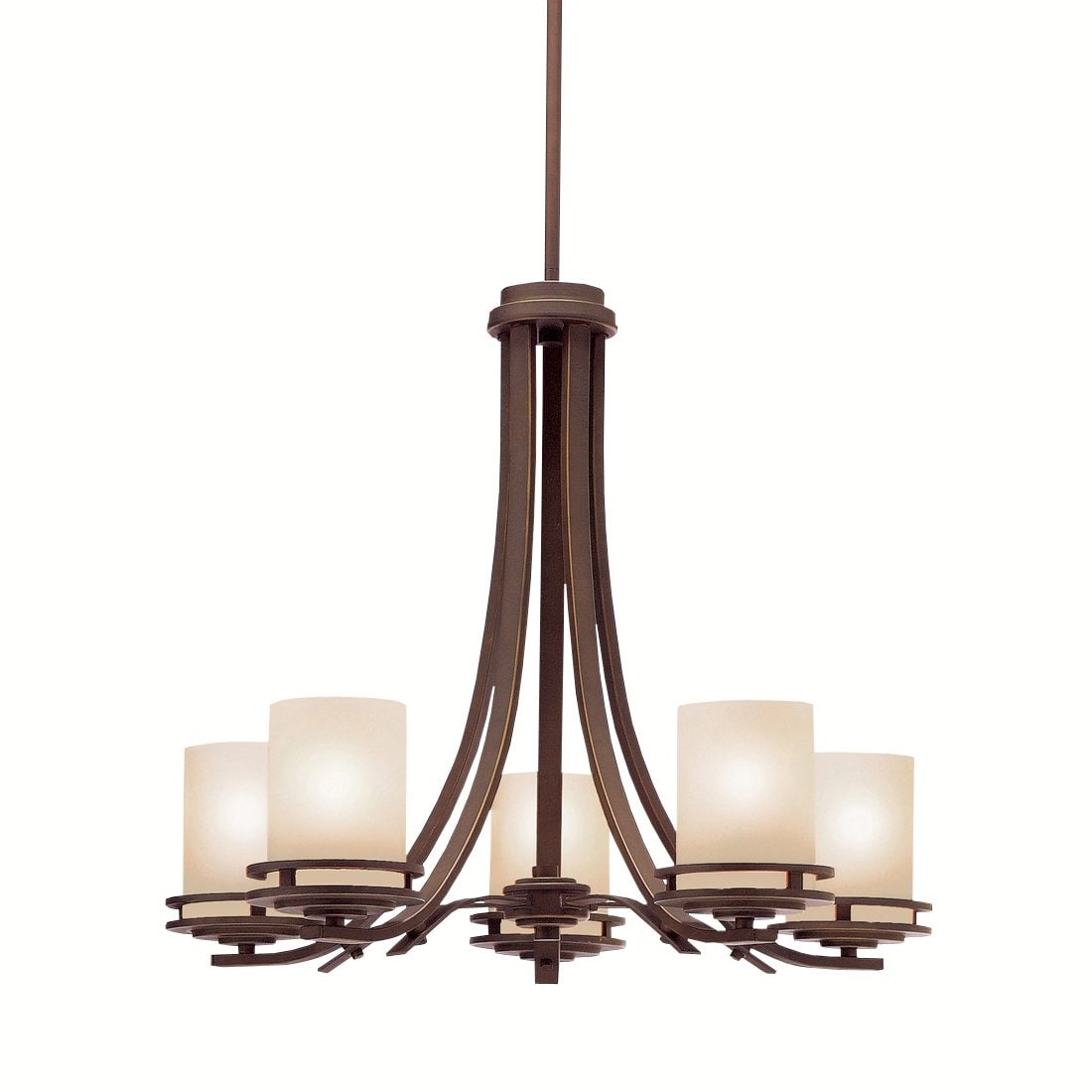 Kichler Hendrik 5-Light Antique Bronze Transitional Chandelier