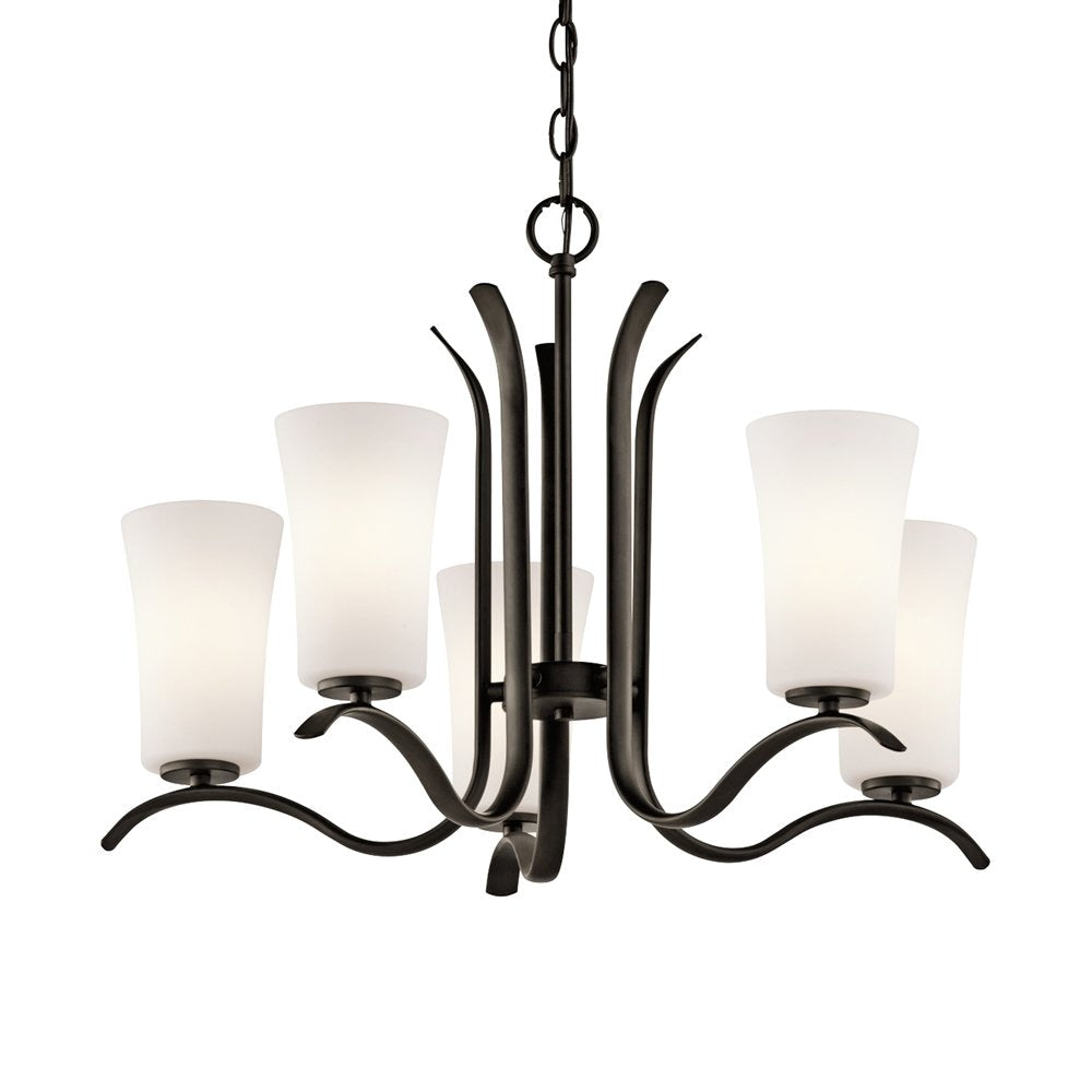 Kichler Armida 5-Light Antique Bronze Transitional Chandelier
