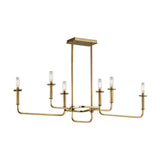 Kichler Alden 6-Light Polished Gold Transitional Chandelier