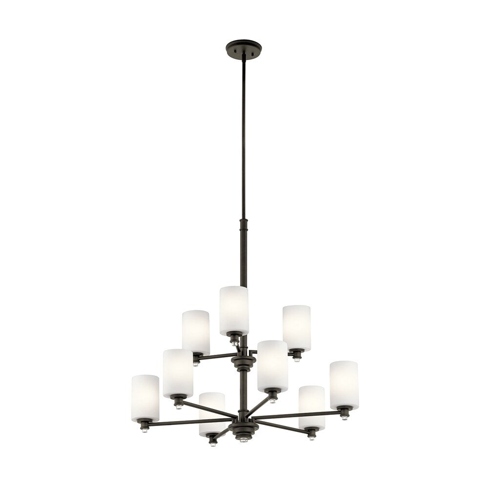 Kichler Joelson 9-Light Bronze Transitional Chandelier