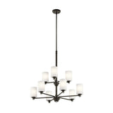 Kichler Joelson 9-Light Bronze Transitional Chandelier