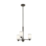 Kichler Joelson 3-Light Bronze Transitional Chandelier