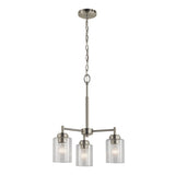 Kichler Winslow 3-Light Brushed Nickel Modern/Contemporary Chandelier
