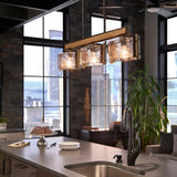 Kichler Aberdeen 3-Light Bronze Farmhouse Chandelier